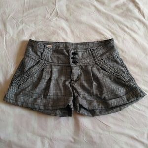 Black and White Shorts